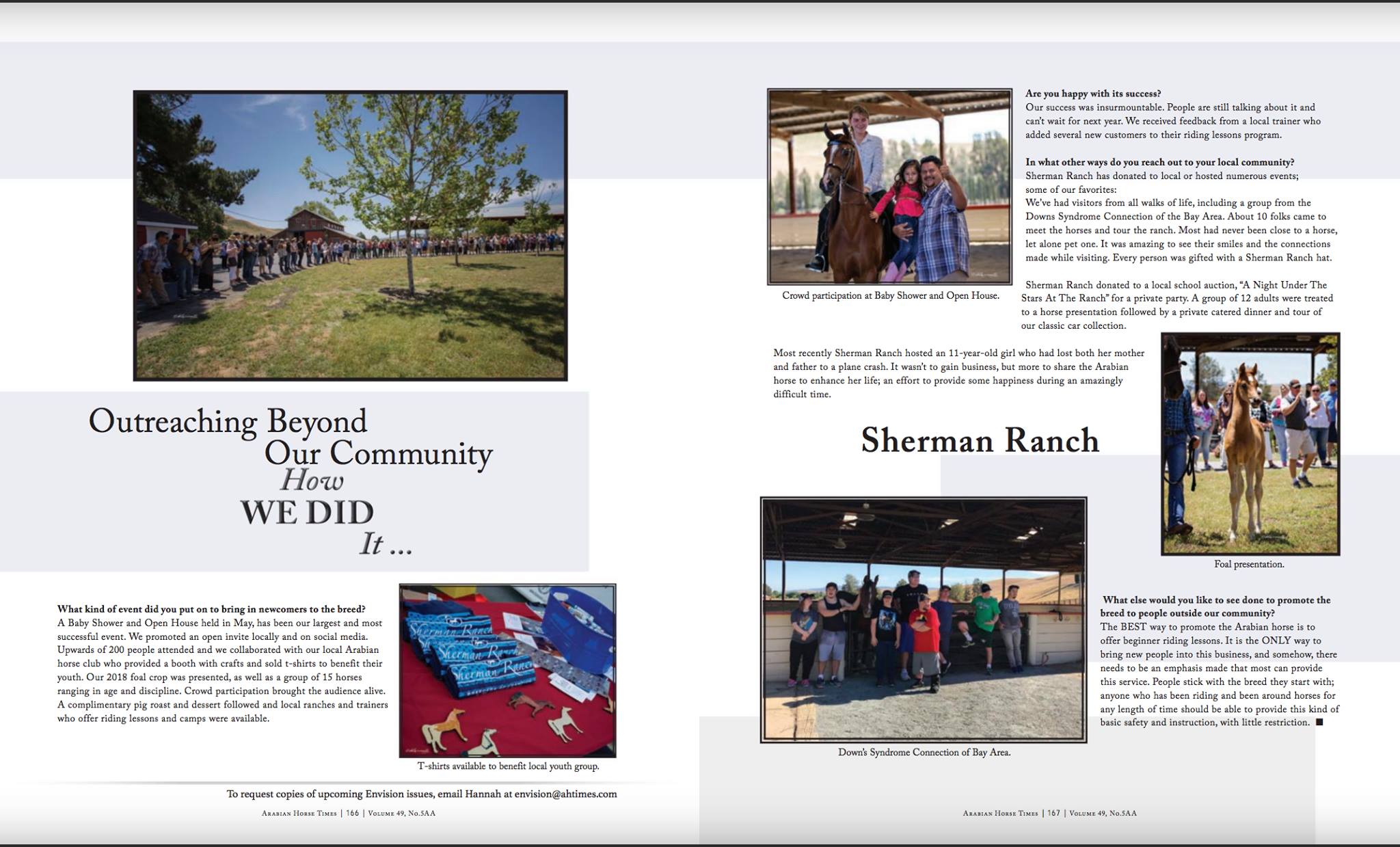 Sherman Ranch Outreach