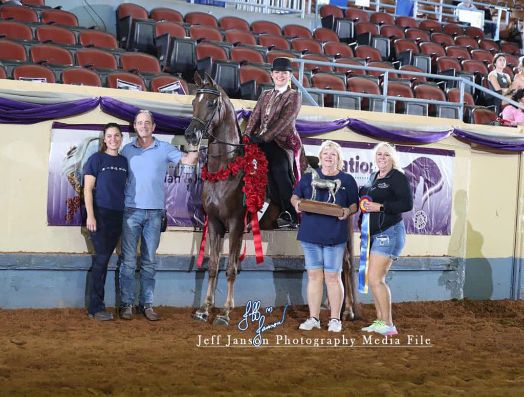 SR Cracklin Thunder & Peyton Bergstad - 2023 Youth National Champions